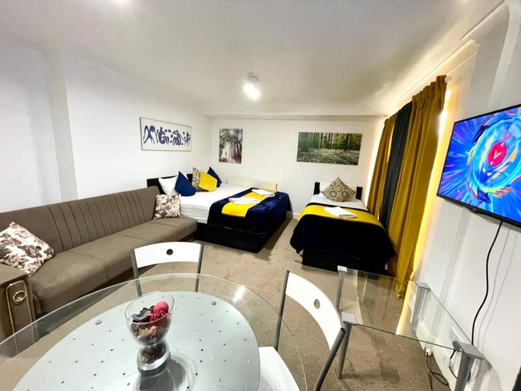 2 Bedrooms Modern Central London Apartment, Full Kitchen, 5 Minutes Tube Station Luaran gambar